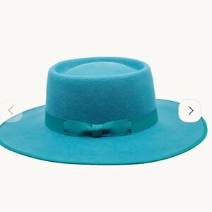 Outback Trading Co. Salem Teal Wool Hat